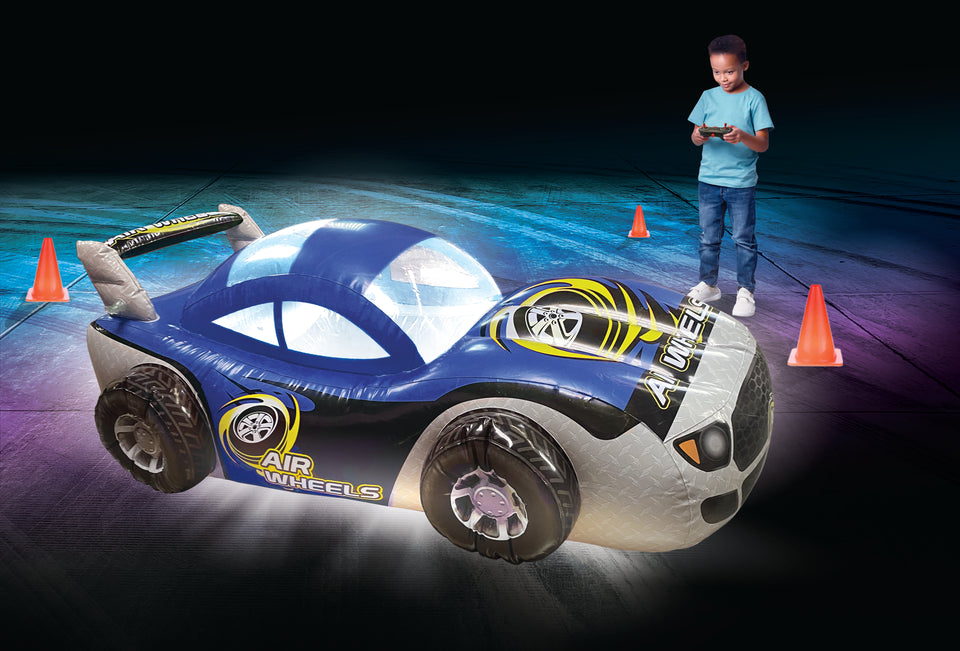Turbo Twister AirWheels 36" Giant Inflatable RC Car with LED Lights