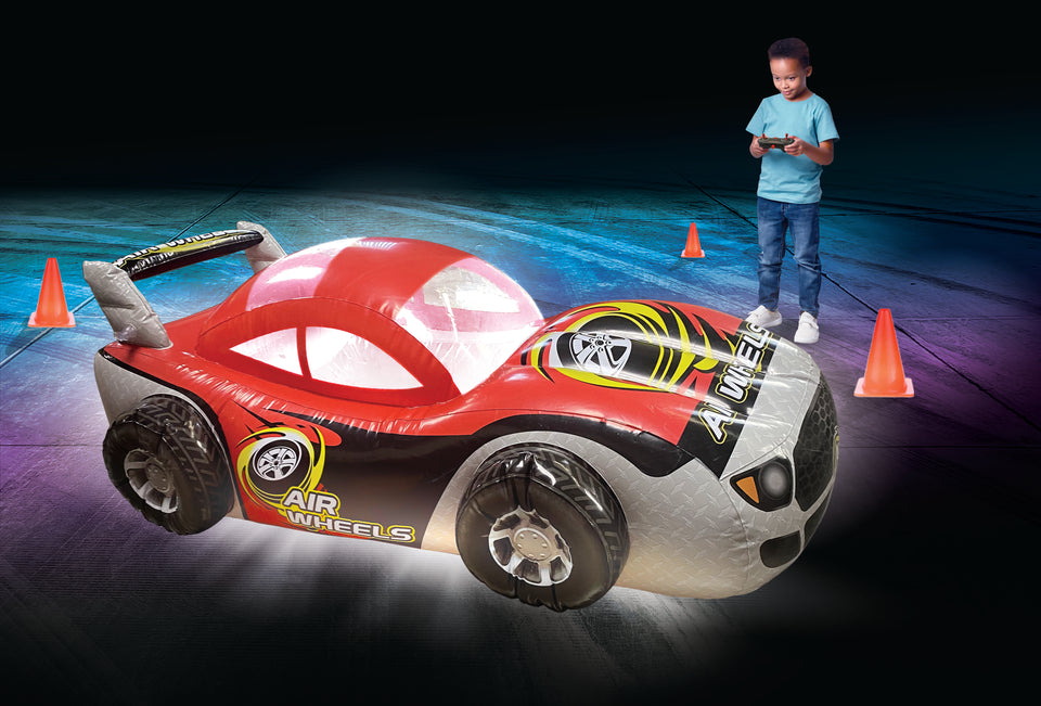Turbo Twister AirWheels 36" Giant Inflatable RC Car with LED Lights