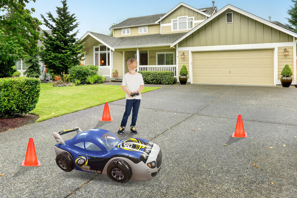 Turbo Twister AirWheels 36" Giant Inflatable RC Car with LED Lights