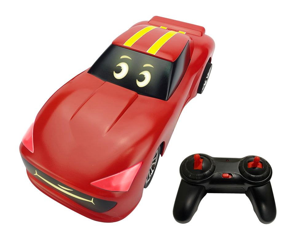 Cartoons Talking Animated Radio Control Race Car with Built in Projector & Speaker