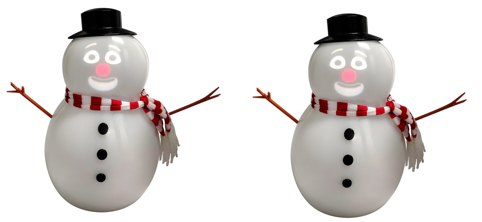 ANIMAT3D FrostByte Talking Animated Blink Snowman with Built in Projector & Speaker Plug'n Play
