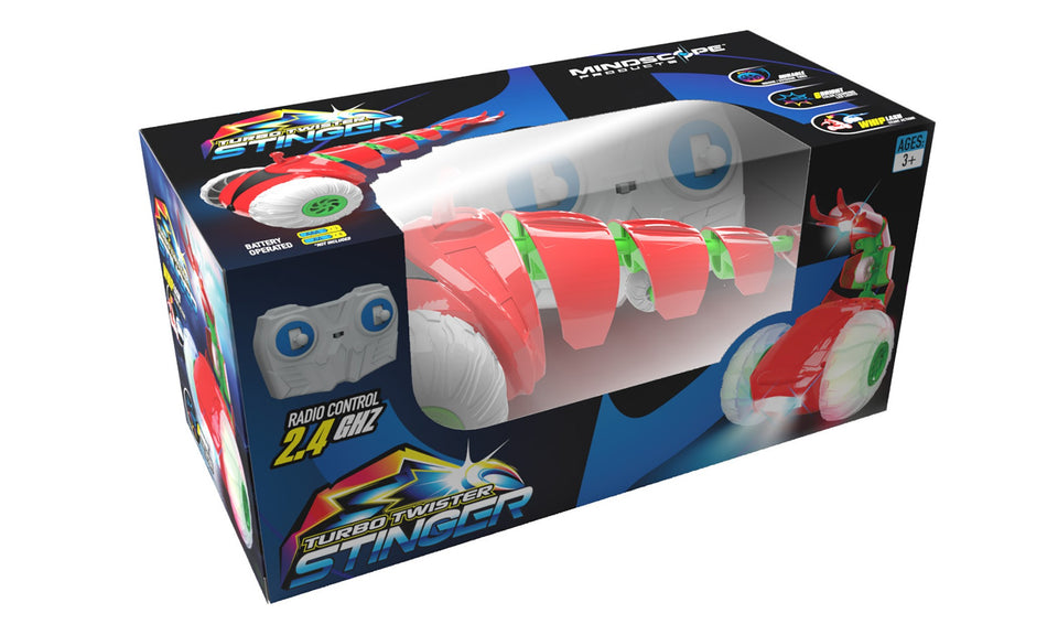 Turbo Twister Stinger Whip Lash Stunt Action RC Vehicle