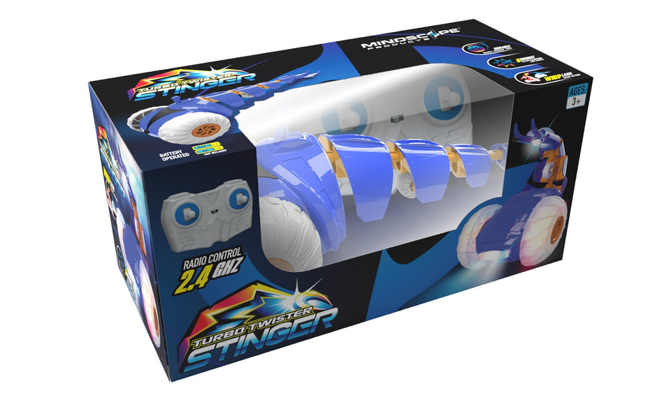 Turbo Twister Stinger Whip Lash Stunt Action RC Vehicle