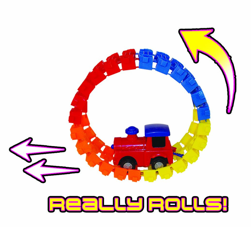 Neo Tracks Train 141 Piece Set (14 ft of track)