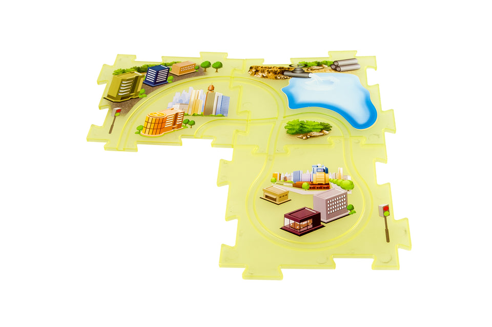 Puzzle Track Race Theme