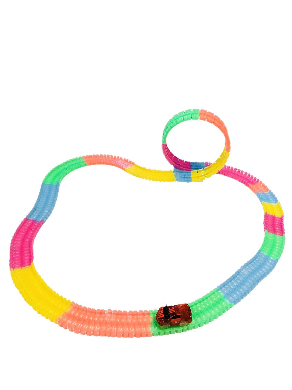 Twister Tracks 360 Glow in the Dark Track Set Plus Car Set