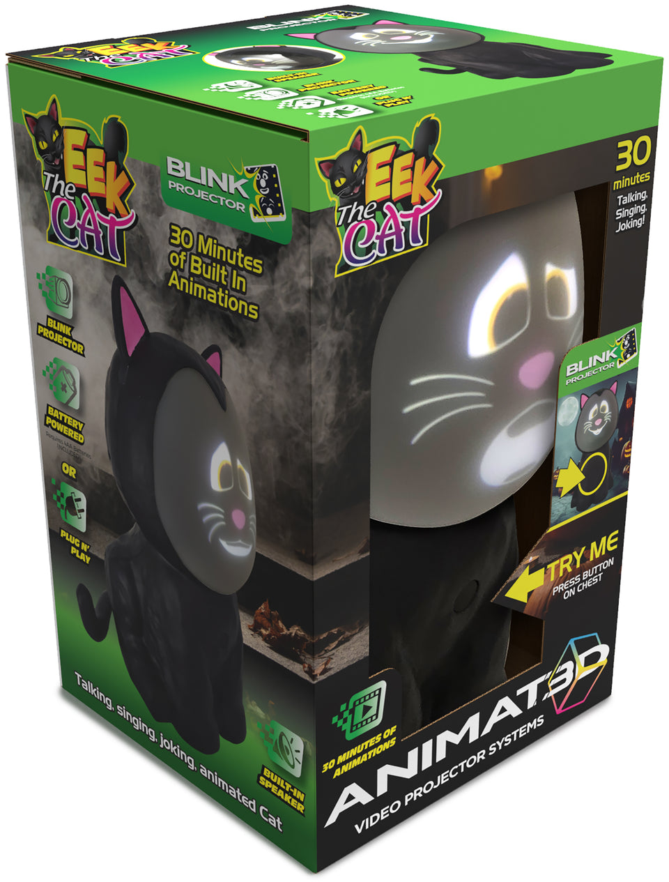 ANIMAT3D Blink Tech Eek The Cat