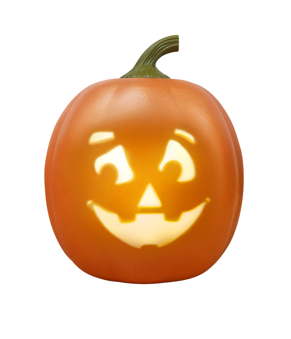 ANIMAT3D Set of 2 Jabberin’ Jack Jr. Animated Halloween Pumpkin, Talking, Singing & Joking Video Projector Decor