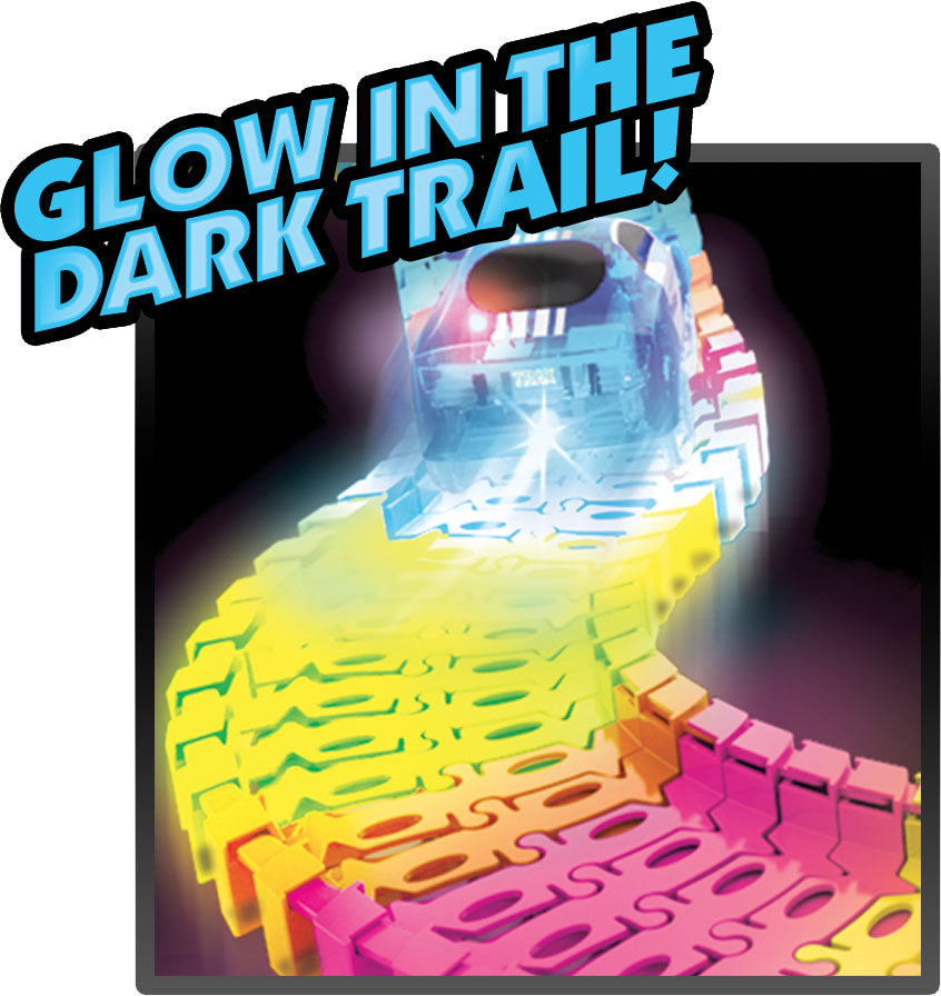 Twister Tracks 221 (11 feet) Neon Glow Track + 1 Car Set