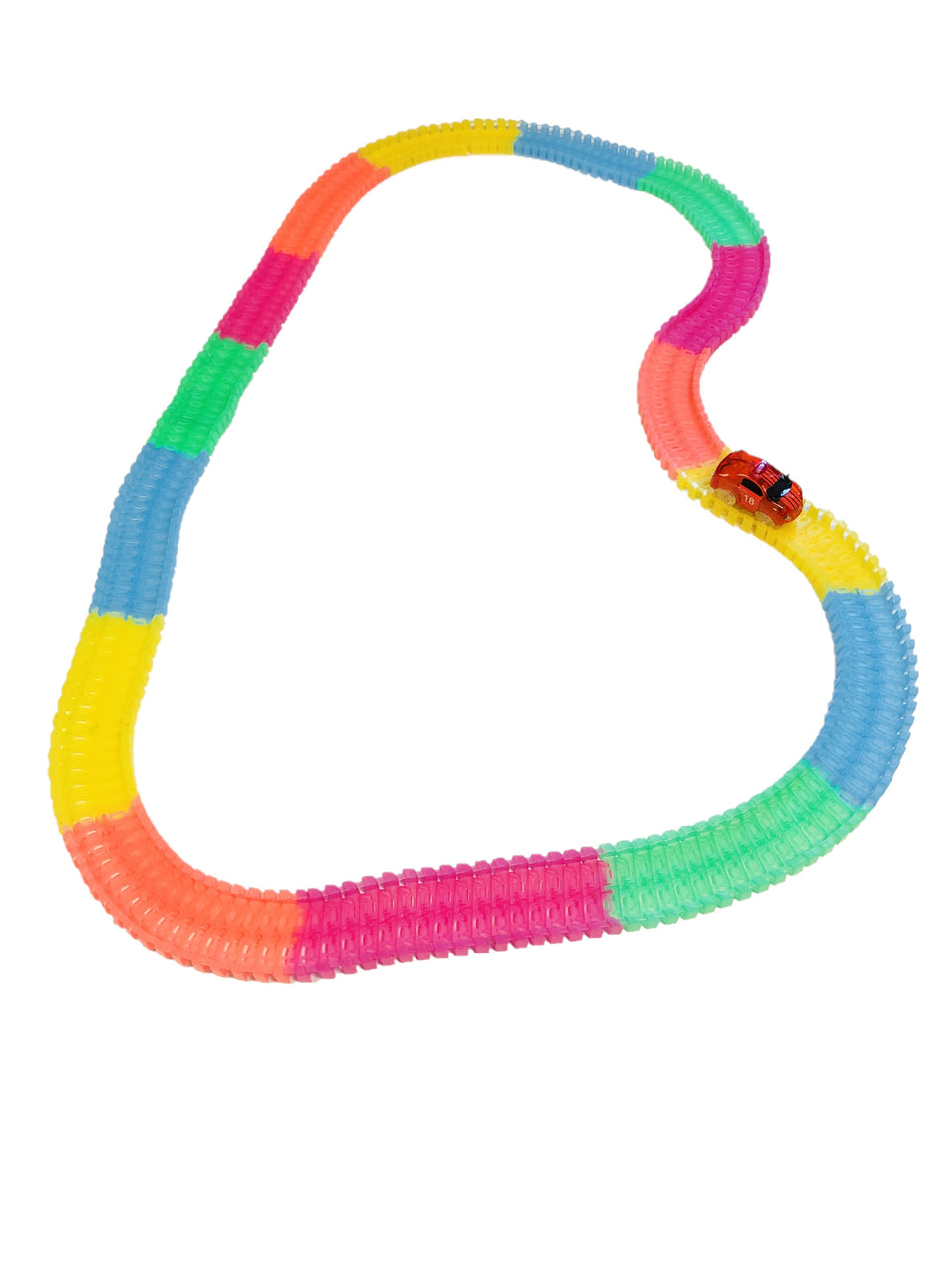 Twister Tracks 221 (11 feet) Neon Glow Track + 1 Car Set