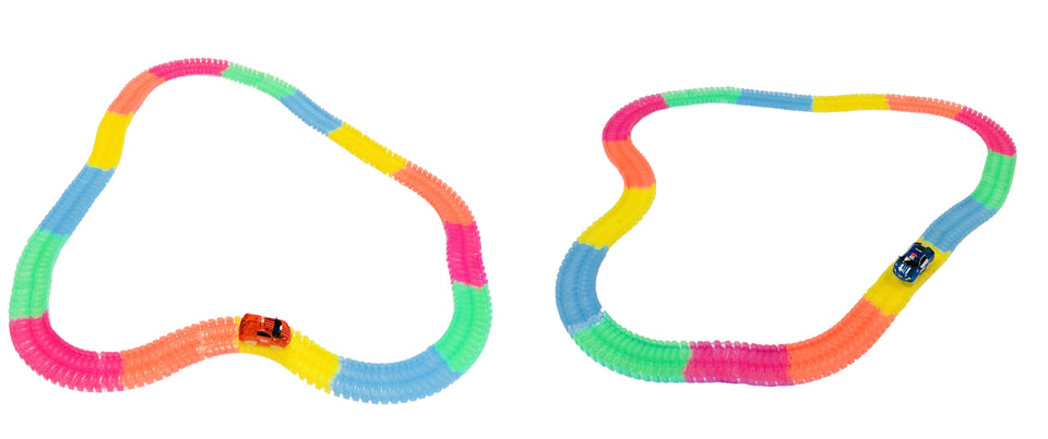 Set of 2 Twister Tracks 221 Neon Glow Track Set
