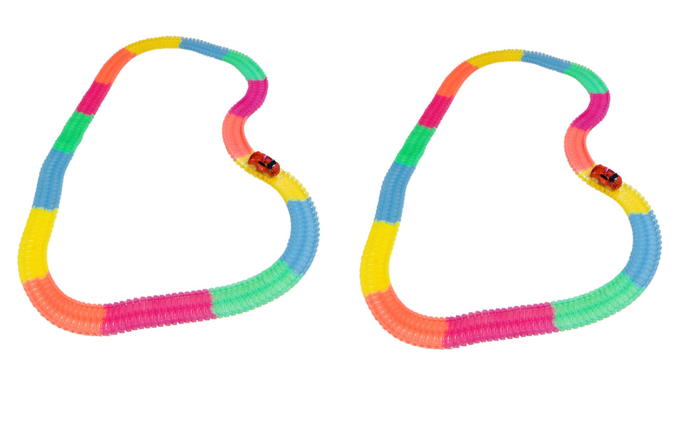 Set of 2 Twister Tracks 221 Neon Glow Track Set