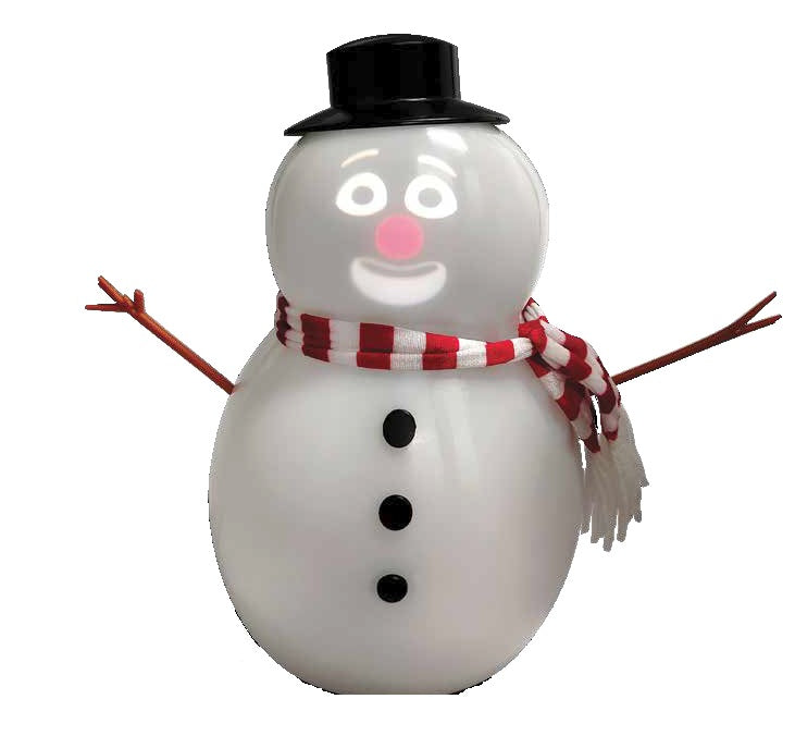 ANIMAT3D FrostByte Talking Animated Blink Snowman with Built in Projector & Speaker Plug'n Play