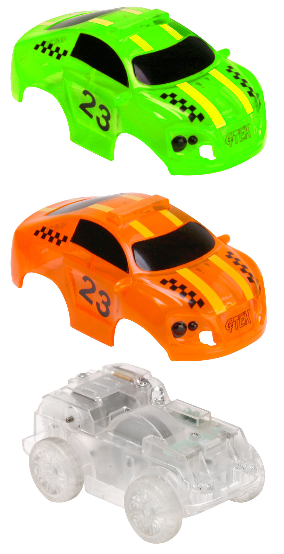 GreenTek Light Up Friction Vehicles - Race