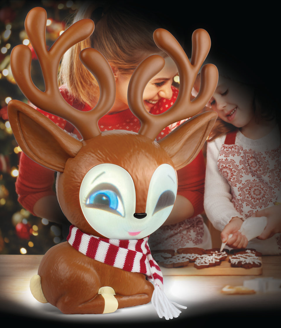 Set of 2 Mr Chill The Snowman and Fawny The Reindeer